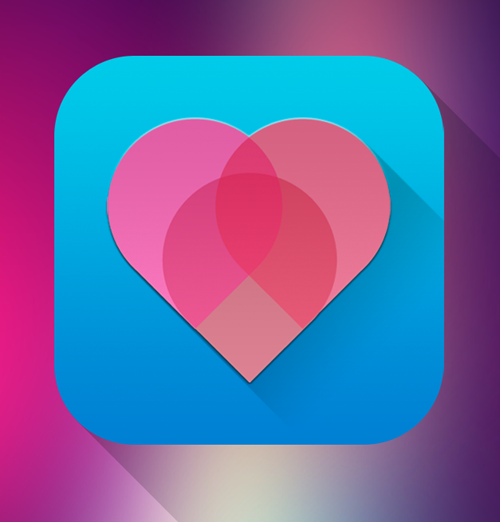 Pinkheart IOS icon