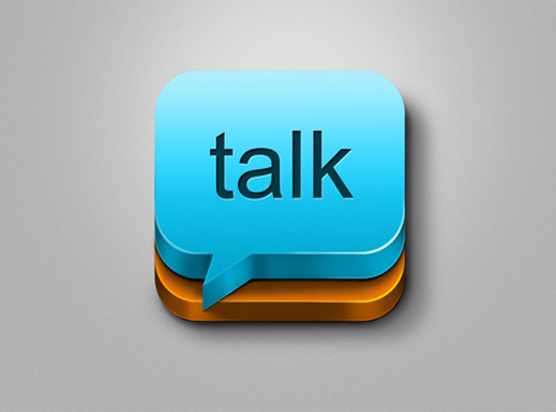 talk - Icon Design