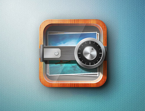 Secure Photo Storage iPhone app