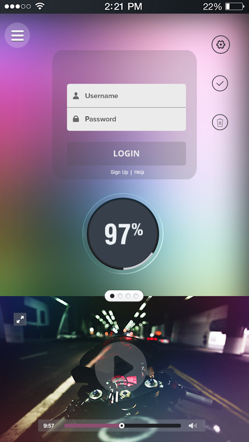 Mobile Apps concept UI Design Concepts to Boost User Experience