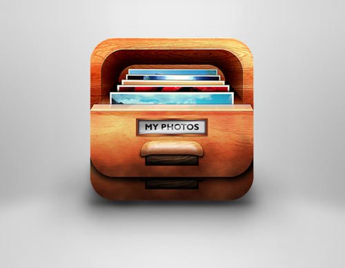 iOS icon for Photo organzer app