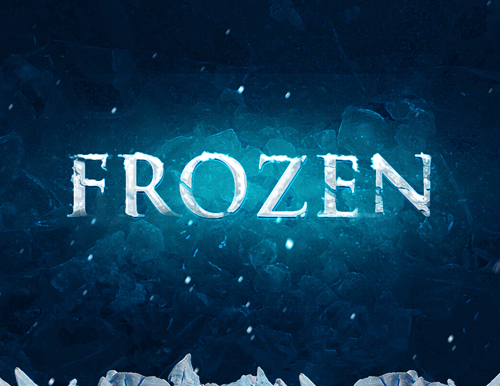 Create Realistic Frozen Text Effect in Photoshop