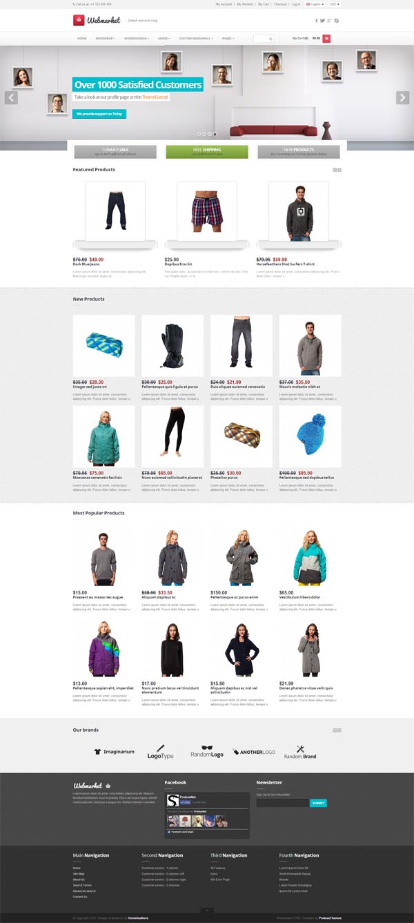 Webmarket - Magento Theme for Online Shop
