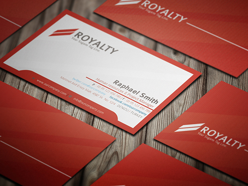 Royal Business Card
