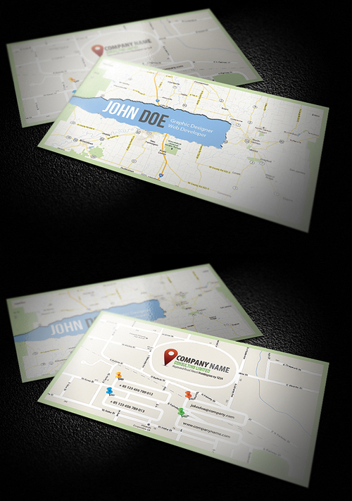 C Map Business Card