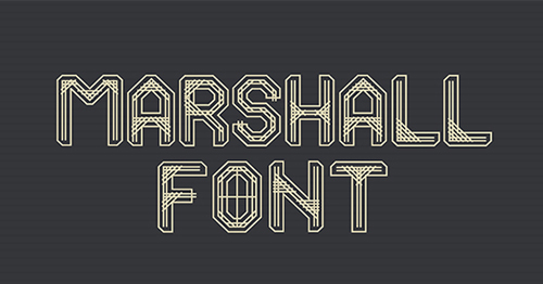 Marshall Font