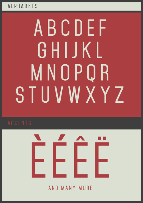 Mohave Typefaces