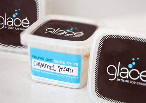 Glace Icecream Packaging Design