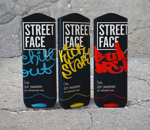 Street Face Packaging Design