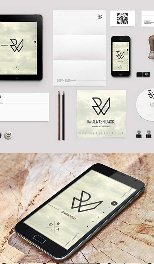 Creative examples of branding stationary - 23