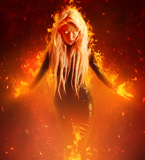 Create a Fantasy Fiery Portrait Photo Effect in Photoshop