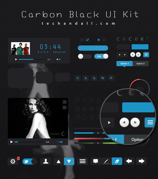 Carbon Black UI Kit