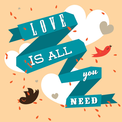 Love Is All You Need Vector Graphic - 27
