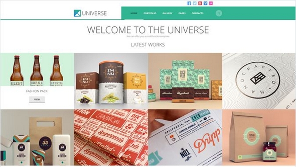 Universe Premium WordPress Theme