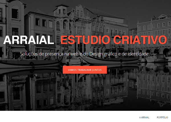 Arraial Estudio Criativo #CSS3 #website #design