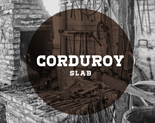 Corduroy Slab Font
