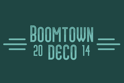 Boomtown Deco Font