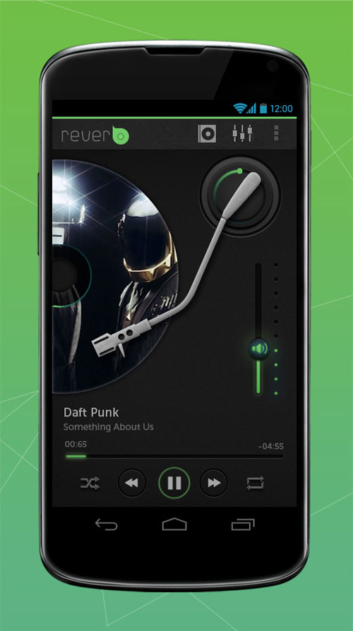 New Music Player - Free PSD
