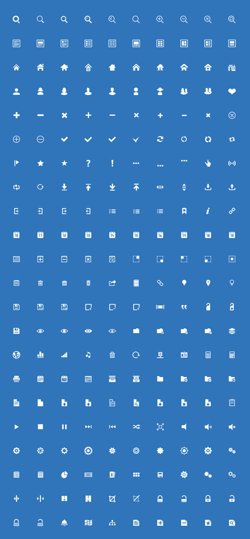 200 Essentials Icons for Mobile Apps