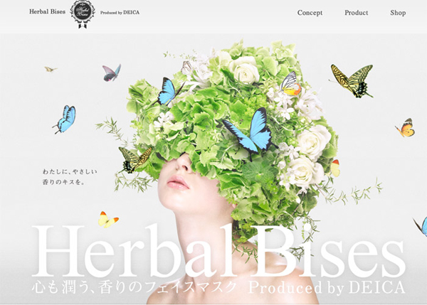 Herbal Bises #CSS3 #website #design