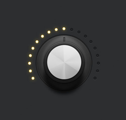 How to Create a Detailed Audio Rotary Knob Control in Illustrator