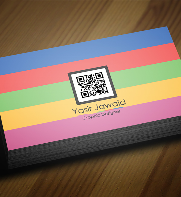Free Modern Business Card Mockup (PSD)