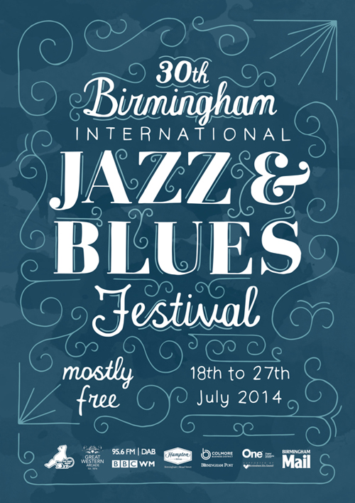 Birmingham Jazz & Blues Festival Poster