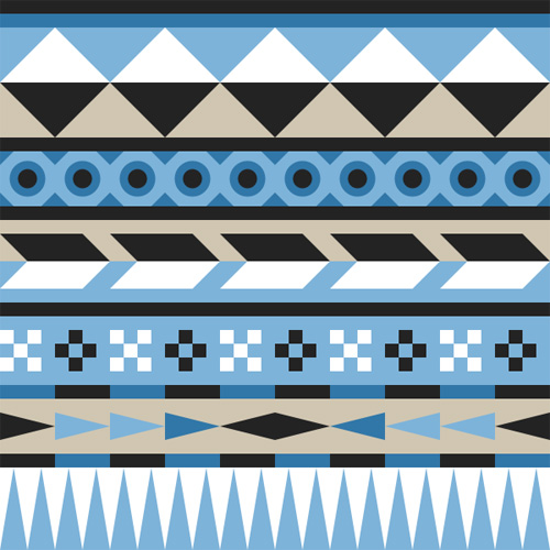 How to Create an Easy Geometric Aztec Pattern in Inkscape