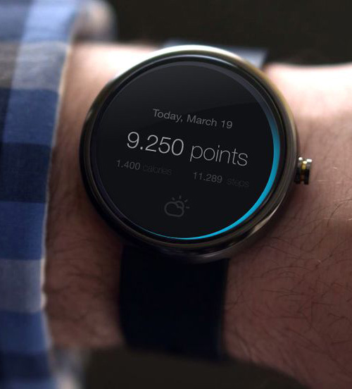 Android Wear: Fitness Concept
