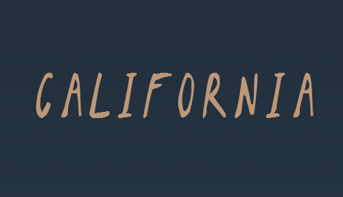 CALIFORNIA Font