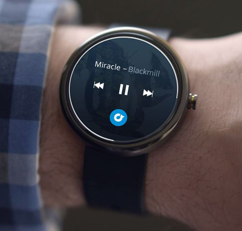 Android Wear Rdio app