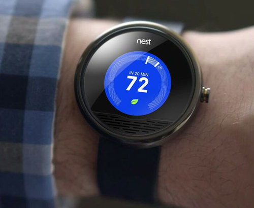 Android Wear Nest App