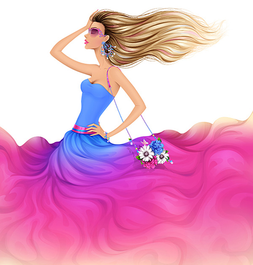 How to Create a Colorful Fashion Illustration in Adobe Illustrator