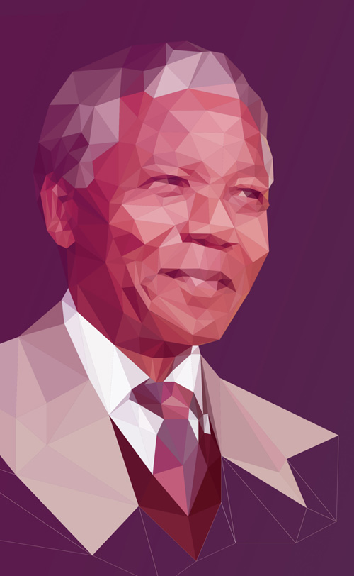 Low-Poly Portrait Illustrations for Inspiration - 1