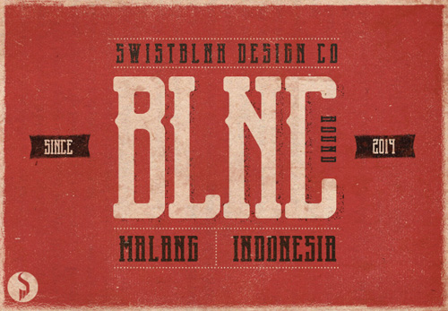 Blnc Round free fonts