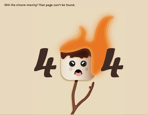 404 Page Designs – 32 Fresh Error Pages Examples - 25