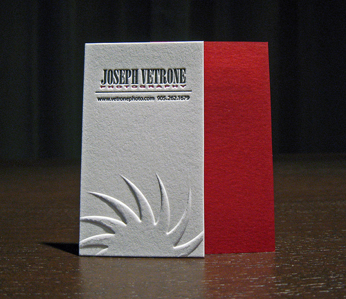 Letterpress Business Cards Design - 8