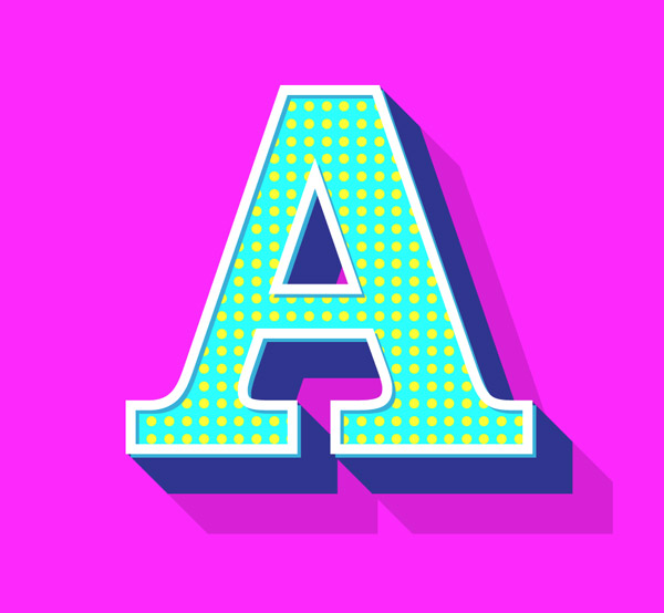 Retro Text Effects with Illustrator’s Appearance Panel