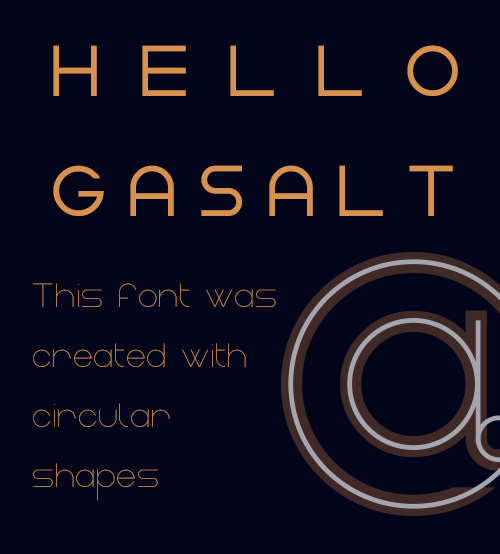 Gasalt Free Fonts
