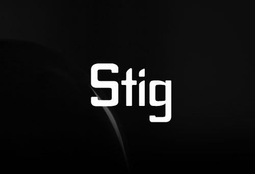 Stig free font for designers