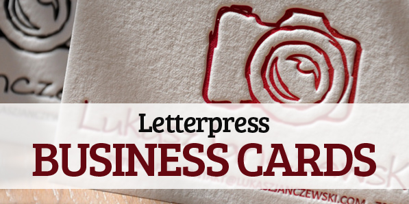23 Creative Examples of Letterpress Business Cards Design