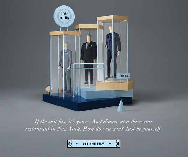 If the suit fits Responsive Website