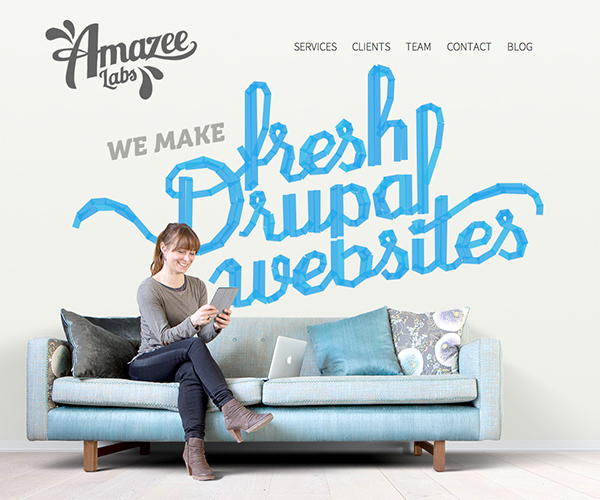 Amazee Labs Responsive Website