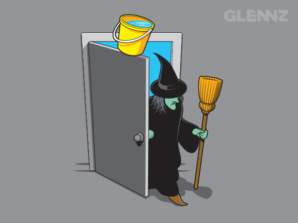 Wicked Witched T-Shirt Illustrations