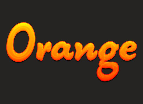 How To Create a Tangy Orange Text Effect With Photoshop Layer Styles