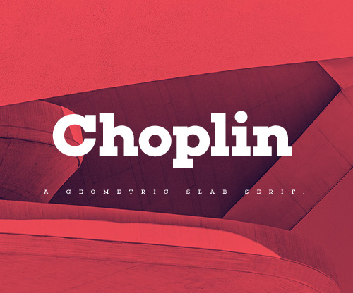 Choplin free fonts