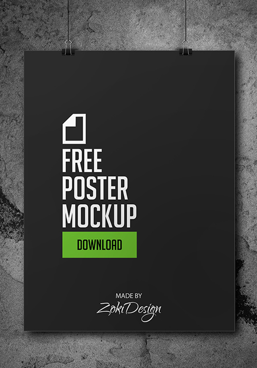 Free Poster Mockup