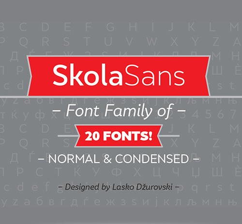 SkolaSans free fonts