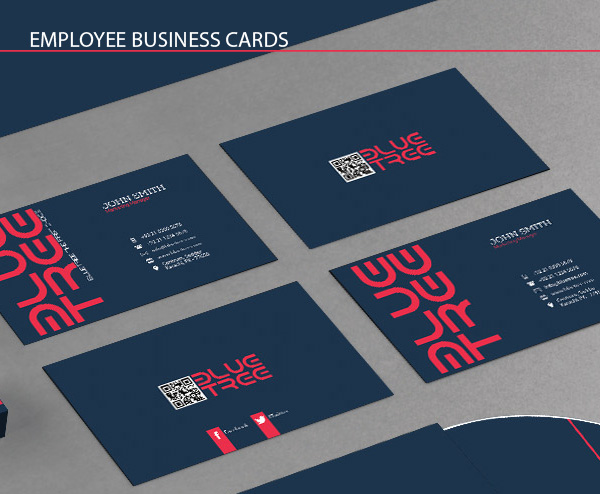 Employee business cards