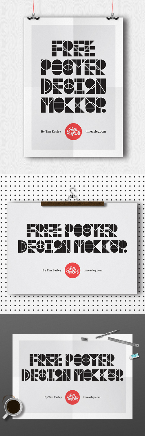 Free Poster Design Mockup